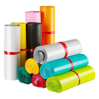 Color white express bag Mail wholesale thickened self-adhesive package damaged packaging bag delivery packing bag plastic