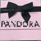 Новое ожерелье-шкатулка only Pandora с откидной крышкой.браслет.кольцо.Универсальная сумка для ювелирных изделий высокого класса