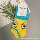 Весенне-летние женские носки-лодочки happysocks с глубоким вырезом и неглубокой горловиной, многоцветные трендовые короткие носки-лодочки из натуральной кожи оптом mini 33