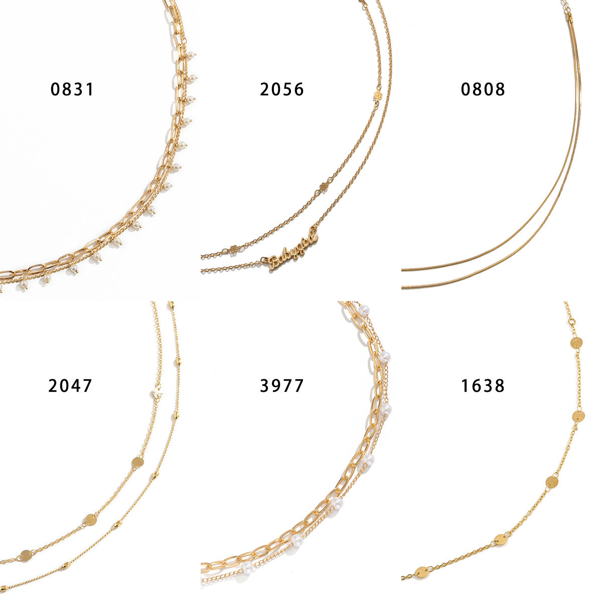 Elegant Fashion imitation pearl tassel double-layer waist chain simple cross chain body chain female European and American cross-border jewelry