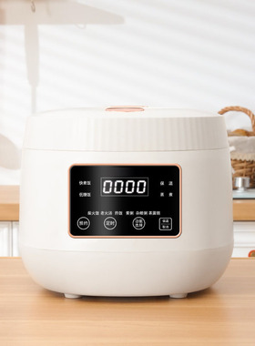 AI语音低糖饭预约定时2-5人3L