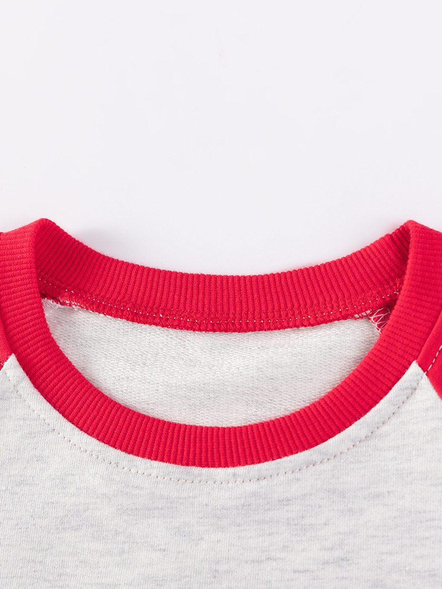 Vente en gros ensemble enfant Noël, ensemble garçon fête style, tenue enfant automne