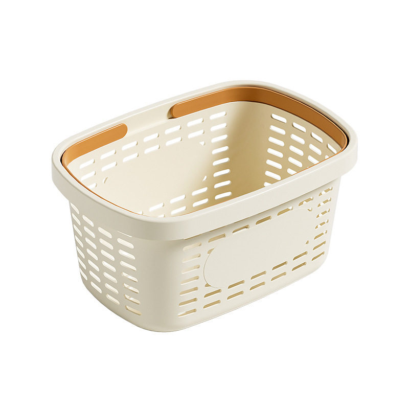Multi-functional portable storage basket desk books stationery storage bathroom bath basket sundries finishing storage basket