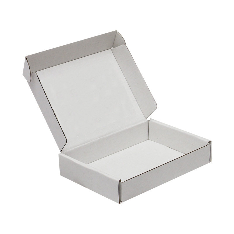 White Airplane Boxes Wholesale Ins Express Small Card Packaging Hard Cardboard Boxes Underwear Packaging Box Printing