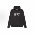 1977 iron black hoodie