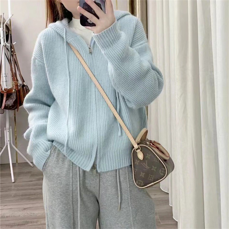 (Mới) Mã L1500 Giá 680K: Áo Len Nữ Tontce Áo Len Dáng Dộng Mũ Liền Hàng Mùa Xuân Thu Đông Phong Cách Hàn Quốc Thời Trang Nữ Chất Liệu G02 Sản Phẩm Mới, (Miễn Phí Vận Chuyển Toàn Quốc).