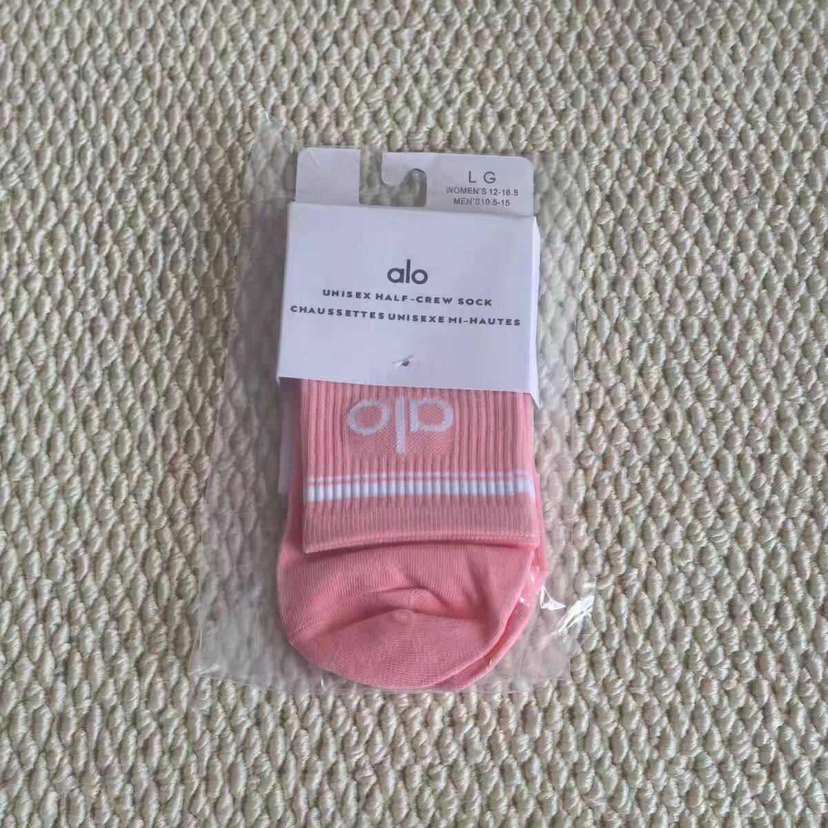 纯棉袜子男 女 吸汗防臭运动袜 网面薄款中高筒新疆长绒棉