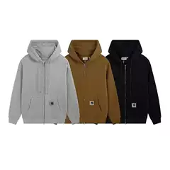 Cross-Border Foreign Trade Trendy Brand Zipper Hooded Sweatshirt Snow Mountain Small Label Loose Cardigan Jacket for Men and Women Couples Trendy