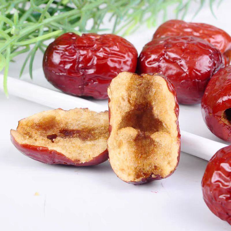 Crispy Jujubes Without Seeds, Crispy Dried Red Dates, Individually Packaged, Xinjiang Crispy Gray Dates, Originally from Xinjiang