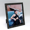 Rhinestone Metal Electroplated Photo Frame 710inch A4 Decorative Picture Frame Tabletop Wedding Photo Wall Hanging Living Room Decoration Sparkling Rhinestones