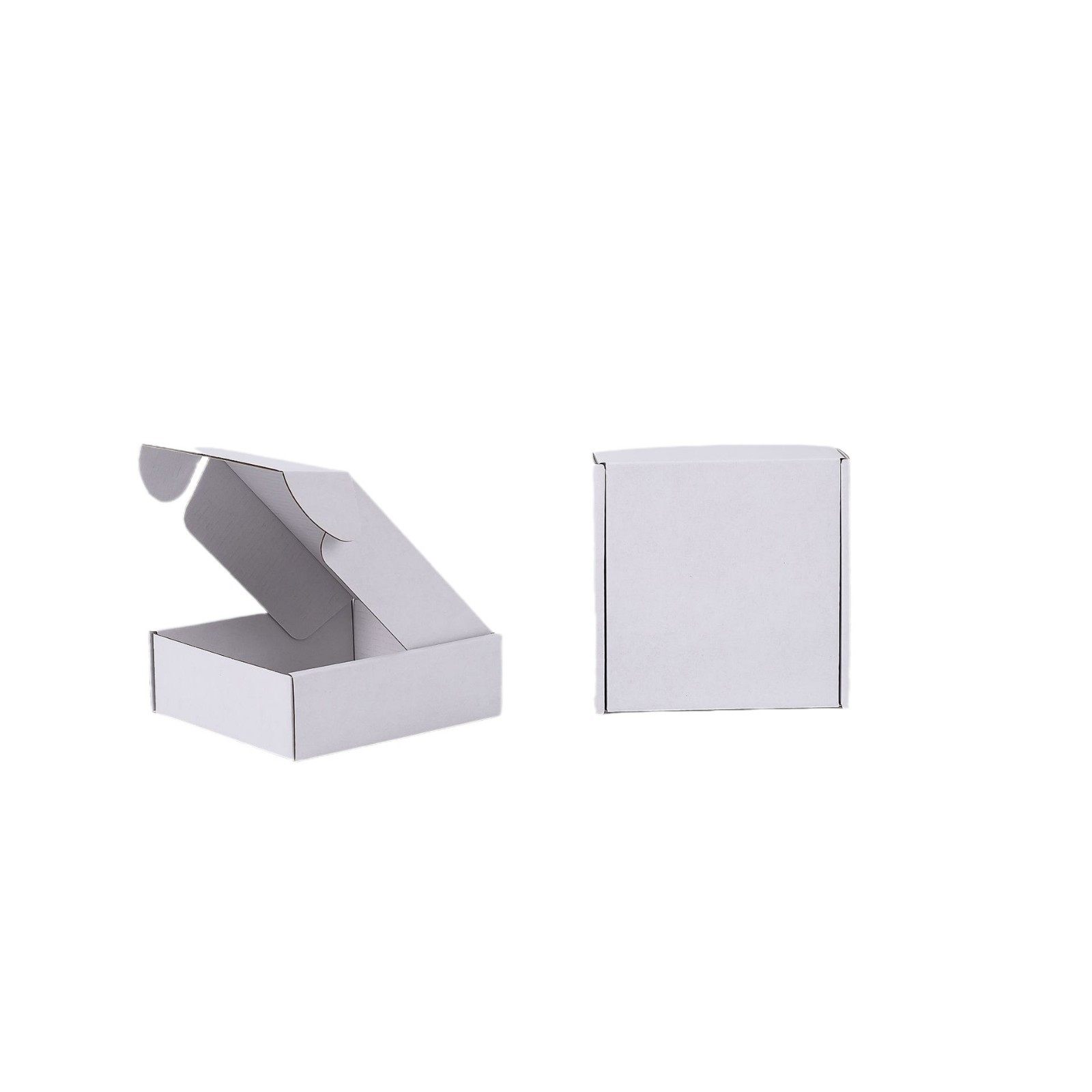 Special hard flying machine box white t-shirt clothing packaging folding jewelry box express carton gift box e-commerce in stock wholesale