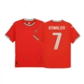 2025 portugal home game + printed number 7 ronaldo