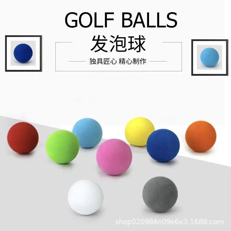 28Eva Ball Fish Float Playground Toy Ball Golf Practice Ball Foam Ball Pet Bite-Resistant Ball Elastic Eva