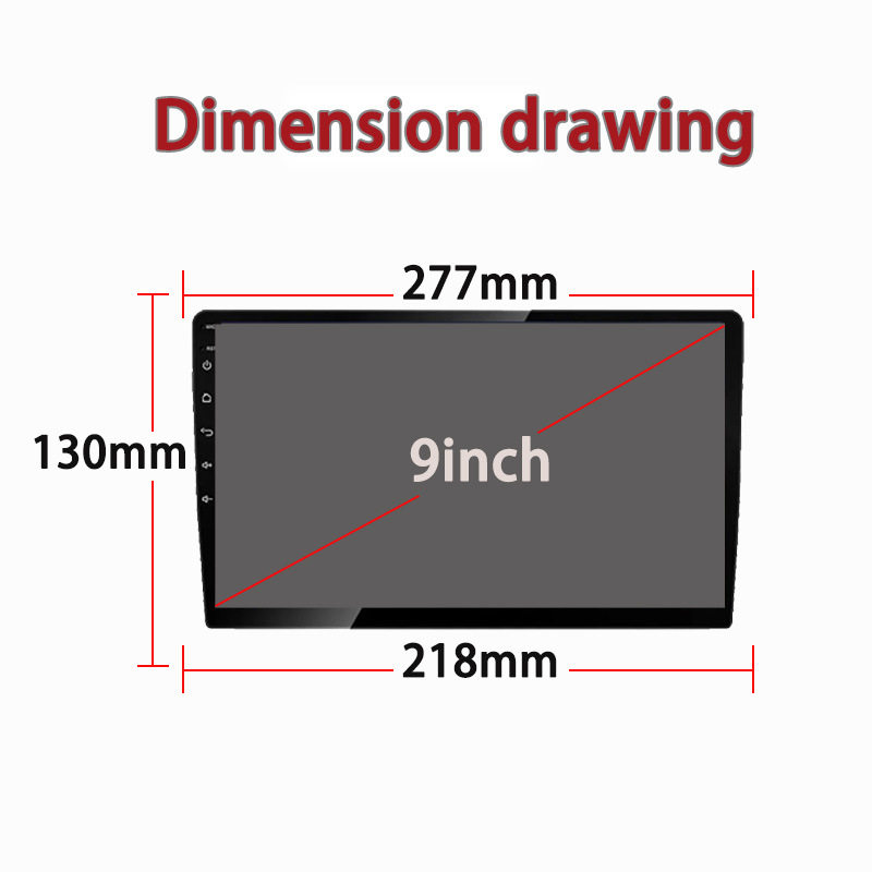 Fangyitong Fyt825 Android 10 Octa-Core 9inch Large-Screen Gps Navigation 4g Wifi Reversing Camera Carplay