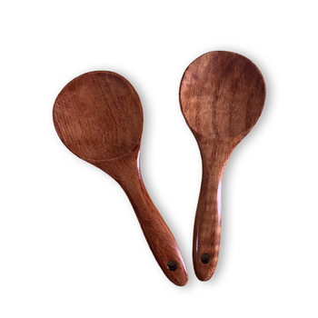 Factory wholesale Japanese Kemu soup spoon home kitchen spoon wooden spoon can be printed logo