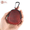 Crazy Horse Leather Coin Purse Student Genuine Leather Small Wallet Multifunctional Storage Bag Zipper Pendant Coin Bag Coin Purse