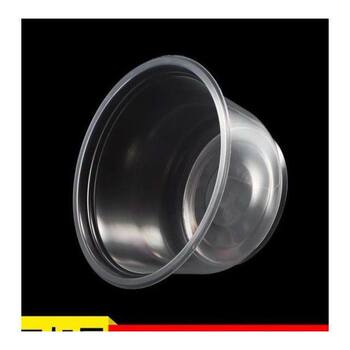 Disposable Tableware Set Tableware Household Thickeneded Heat-Resistant Wedding Banquet Rural Full Box Plastic Round New Year