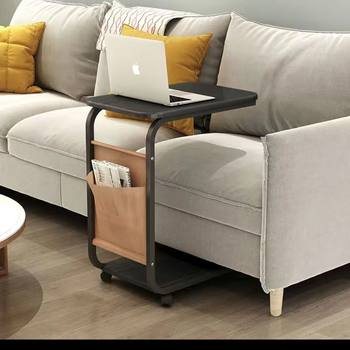 Italian Light Luxury Bedroom Home Living Room Storage Rack Sofa Side Table Side Table Bedside Balcony Small Coffee Table