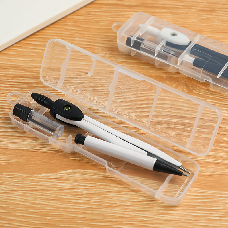 Simple exam compasses suit student metal drawing compasses painting tools mathematics teaching stationery wholesale
