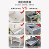 Quartz Stone Laundry Sink Balcony Laundry Station Integrated Marble Basin with Washboard Outdoor Courtyard Sink Pool
