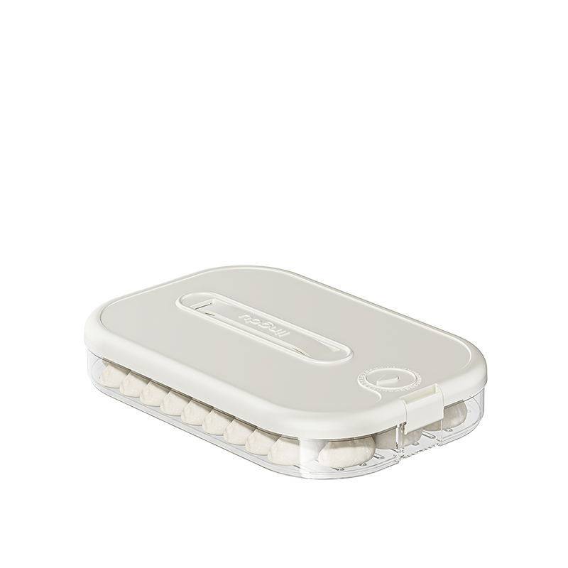 Dumpling Box Household Food Grade Kitchen Refrigerator Storage Box Finishing Artifact Wonton Box Fresh-keeping Quick-frozen Special for Freezing