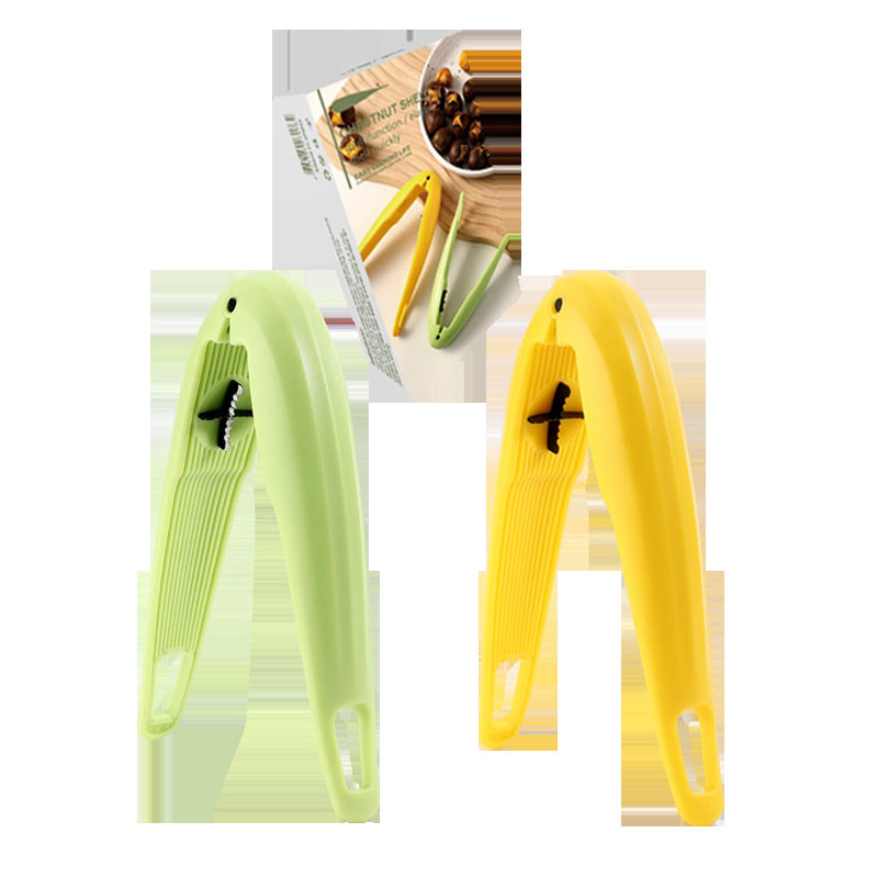 Chestnut opener peeling chestnut artifact cross opening and cutting peeler peeling shell clip household raw chestnut opener