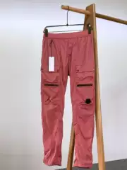 European and American Cp Lens Cargo Pants Washed Pocket Sports Pants 2025 New Functional Loose Original Casual Long Pants