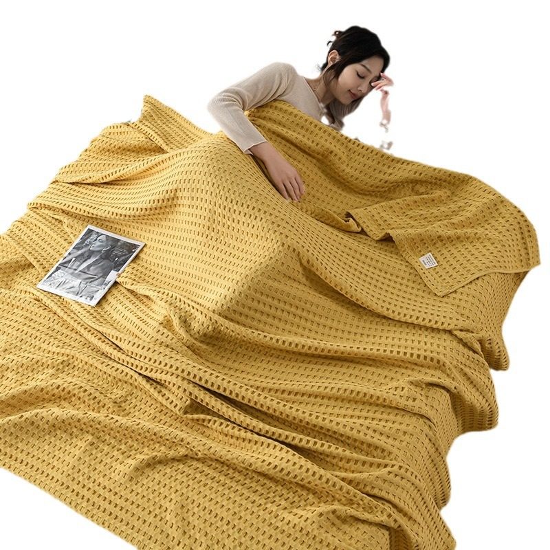 Adult Towel Quilt Cotton Class A Summer Towel Quilt Single Summer Cool Class Air Conditioning Blanket Pure Cotton Towel Blanket