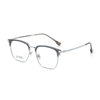 Trendy and Fashionable Eyebrow Frame Glasses for Men, Retro Half-Frame Myopia Glasses Frame, High-Quality Frames, Danyang Glasses Wholesale