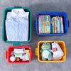 Plastic storage box wholesale desktop storage box clothes toy finishing box portable storage box glove box Rongrun