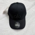 Alo black show black letters
