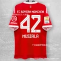 25-26 Bayern Home #42 Star with Bundesliga Patch