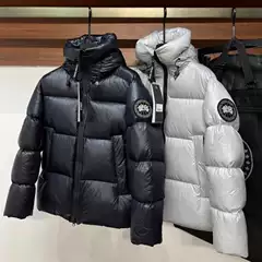 2023 Winter New High Quality Big Goose down Jacket for Men and Women Canadian Puff down Jacket Black Label