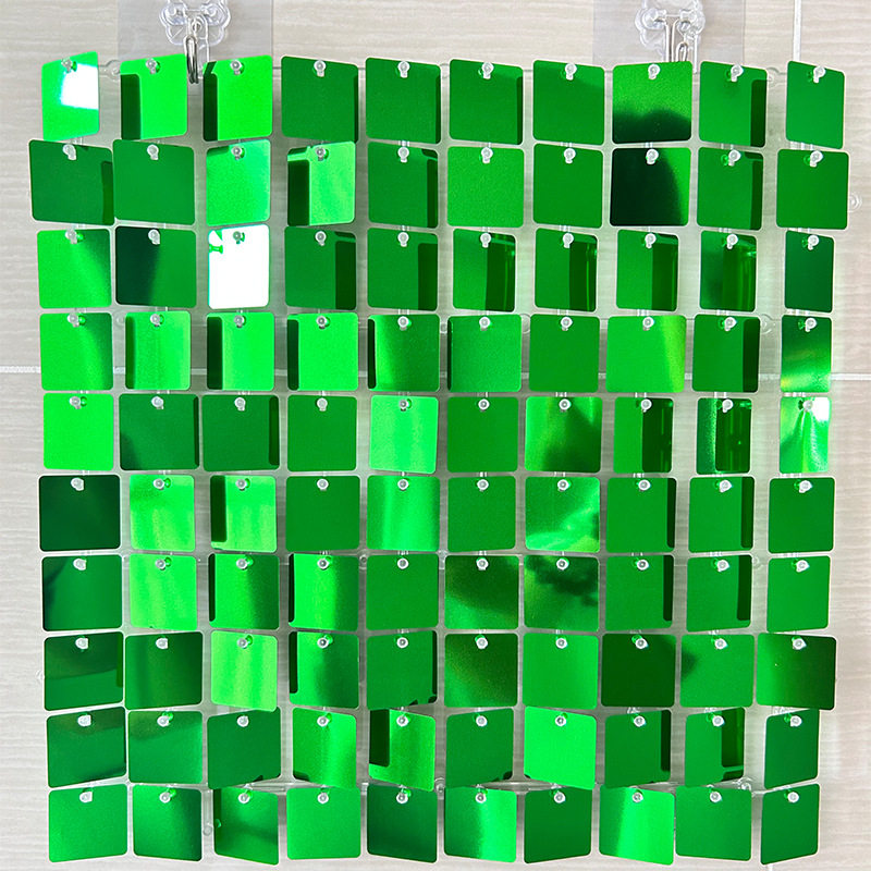 跨境炫彩风动板亮片生日派对年终活动户外婚庆舞台装饰布置背景