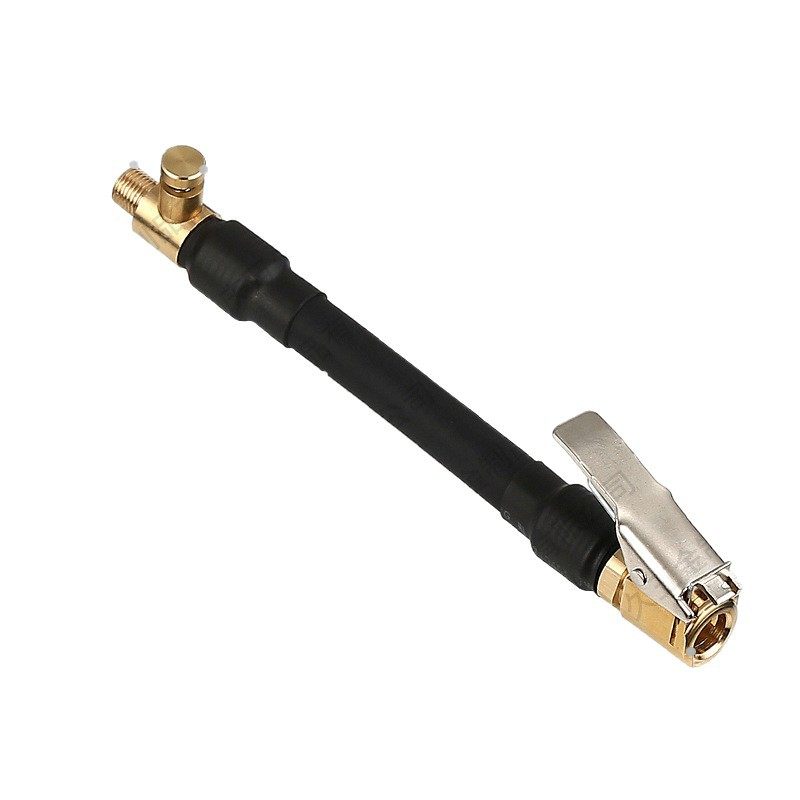 Inflatable Pump Quick Clamp Extension Inflatable Tube Deflation Function Copper Material Air Pump Inflatable Treasure Connecting Tube