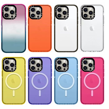 Caset Mobile Phone Case Magsafe Magnetic Protective Cover A+ High Version C Home 2.0 Two-Color Acrylic Suitable for 16