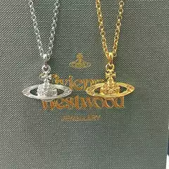 Trendy Classic Full Diamond Shiny Saturn Rhinestone Necklace Alloy Version Versatile Sweater Chain