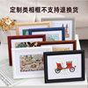 Custom-Made Picture Frames, Solid Wood Photo Frames, Mirror Frames, Decorative Painting Mounting, Self-Assembled A3 Wall Hanging or Tabletop Display, Any Size
