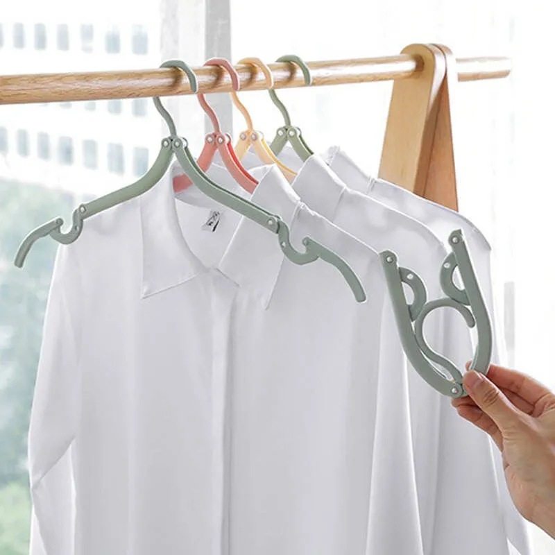Folding Hanger Travel Outdoor Travel Portable Multi-functional Drying Hanger Household Foldable Underwear and Socks Rack