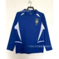 2002 brazil away long sleeve jersey