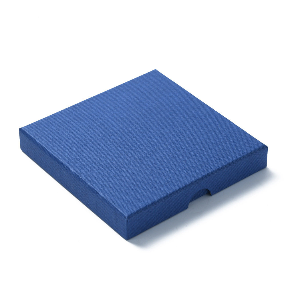 New Multi-Specification Jewelry Box, Ring, Necklace, Bracelet, Jewelry Packaging Box, Simple Pure Color Heaven and Earth Cover Gift Box