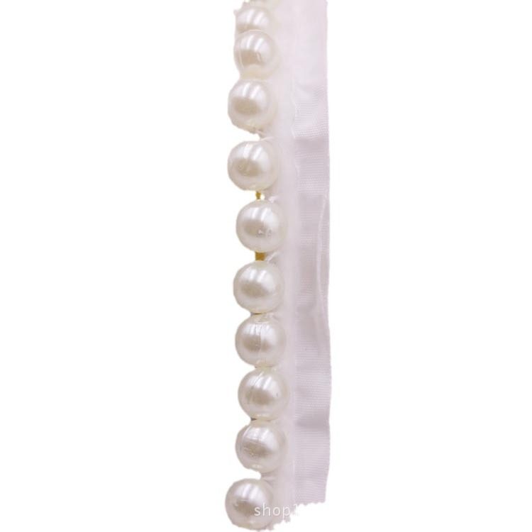 Spot handmade beaded lace pearl lace clothing collar luggage decorative barcode DIY accessories accessories
