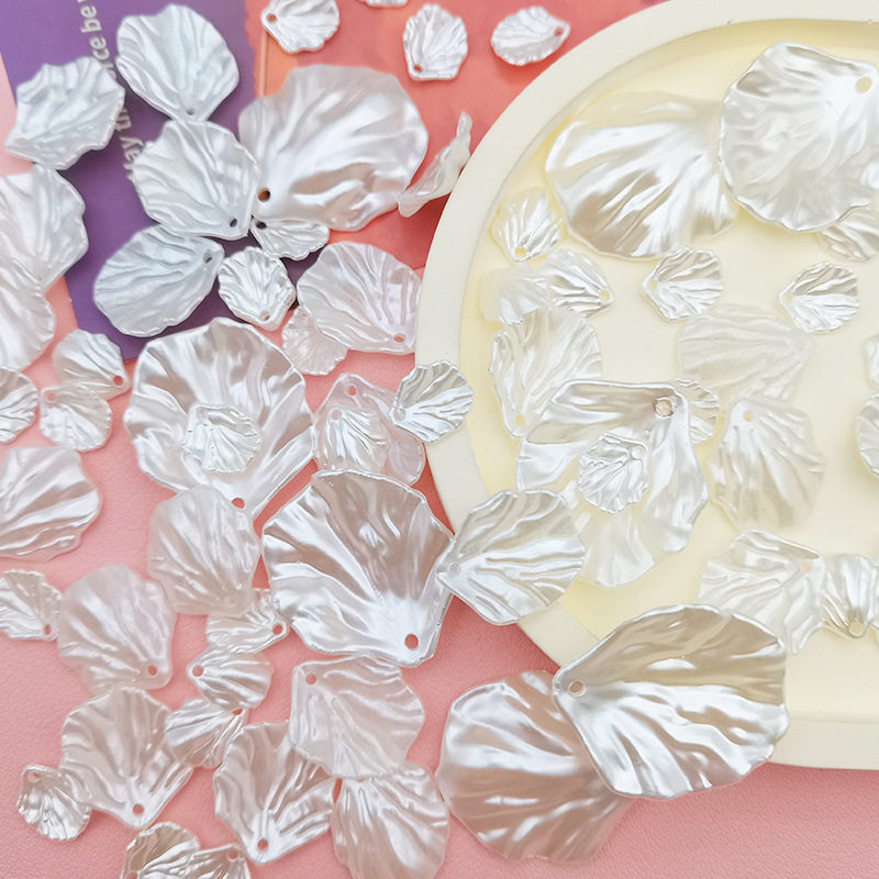 ABS เลียนแบบ Pearl SHELL กลีบ hairpin เครื่องประดับอุปกรณ์เส...
