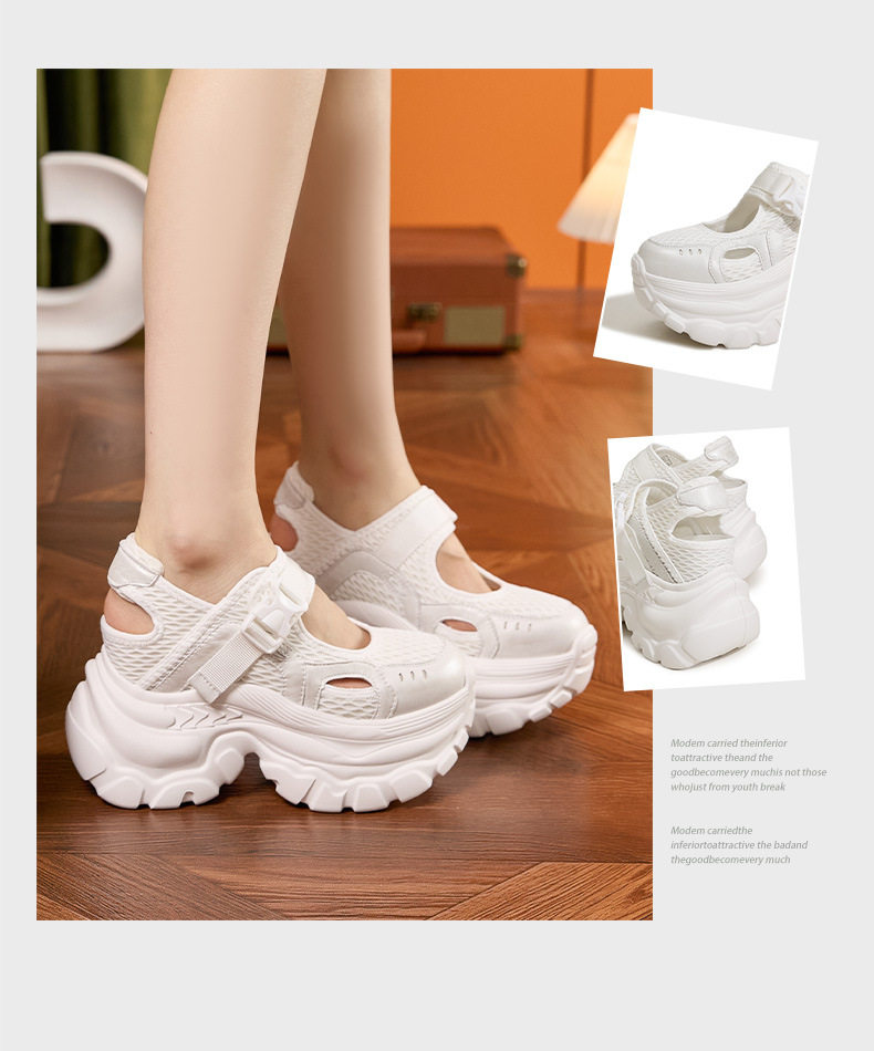 Sandal nữ đế thấp lấp lánh Crocs phong cách mới xuân hè 2026 — Trắng ngọc, Xám chi tiết 3