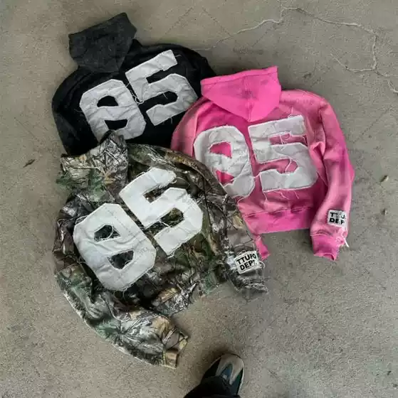 2025 New Autumn and Winter Stylish Street Y2K Couple Hooded Sweatshirt American Retro Camouflage Printed Zipper Jacket