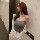Женская однотонная майка Hot girl с накладками на грудь, тонкими бретельками на плечах, красивое нижнее белье сзади, цельный облегающий топ-топик, верхняя одежда mini 16