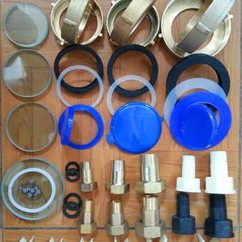 Water Meter Household Rental Housing Meter Core Glass Copper Meter Cover Meter Cover Connector Water Meter Accessories Silicone Rubber Pad Lead Seal