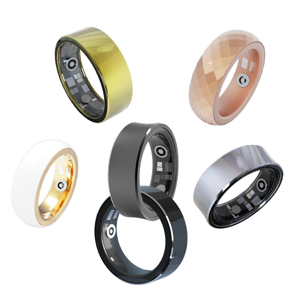 Cross-border smart ring heart rate blood oxygen health sleep monitoring sports multifunctional waterproof ring health ring
