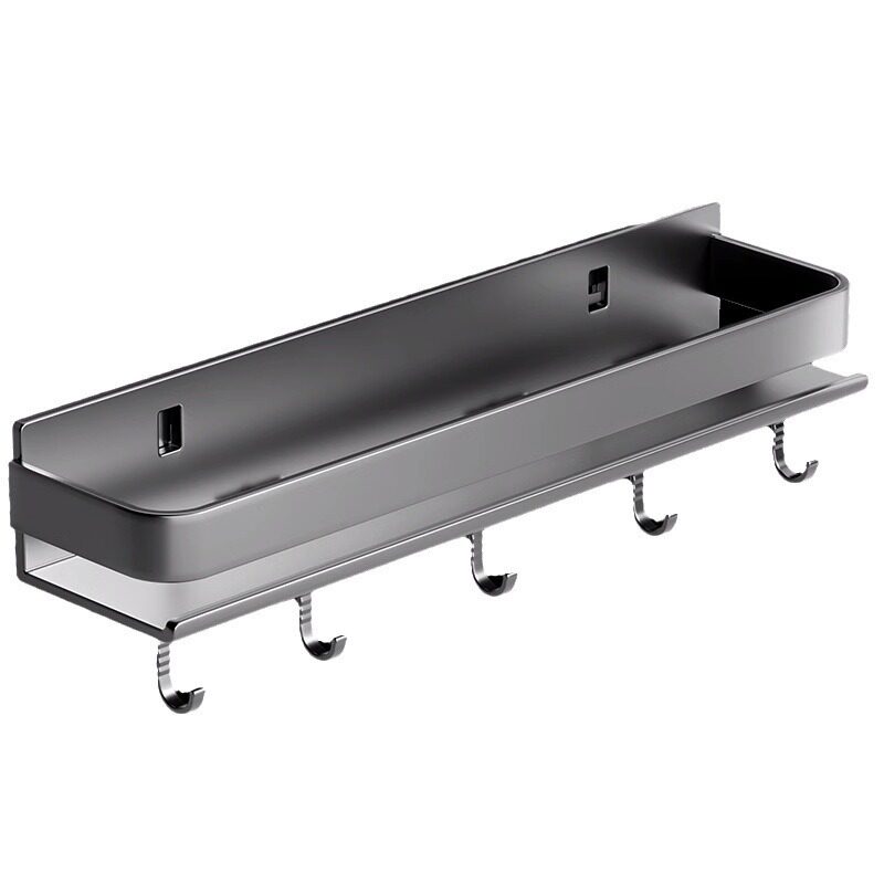Kitchen Punch-Free Wall-Mounted Storage Rack Storage Box Stainless Steel Knife Holder Multi-Layer Seasoning Storage Rack Wholesale