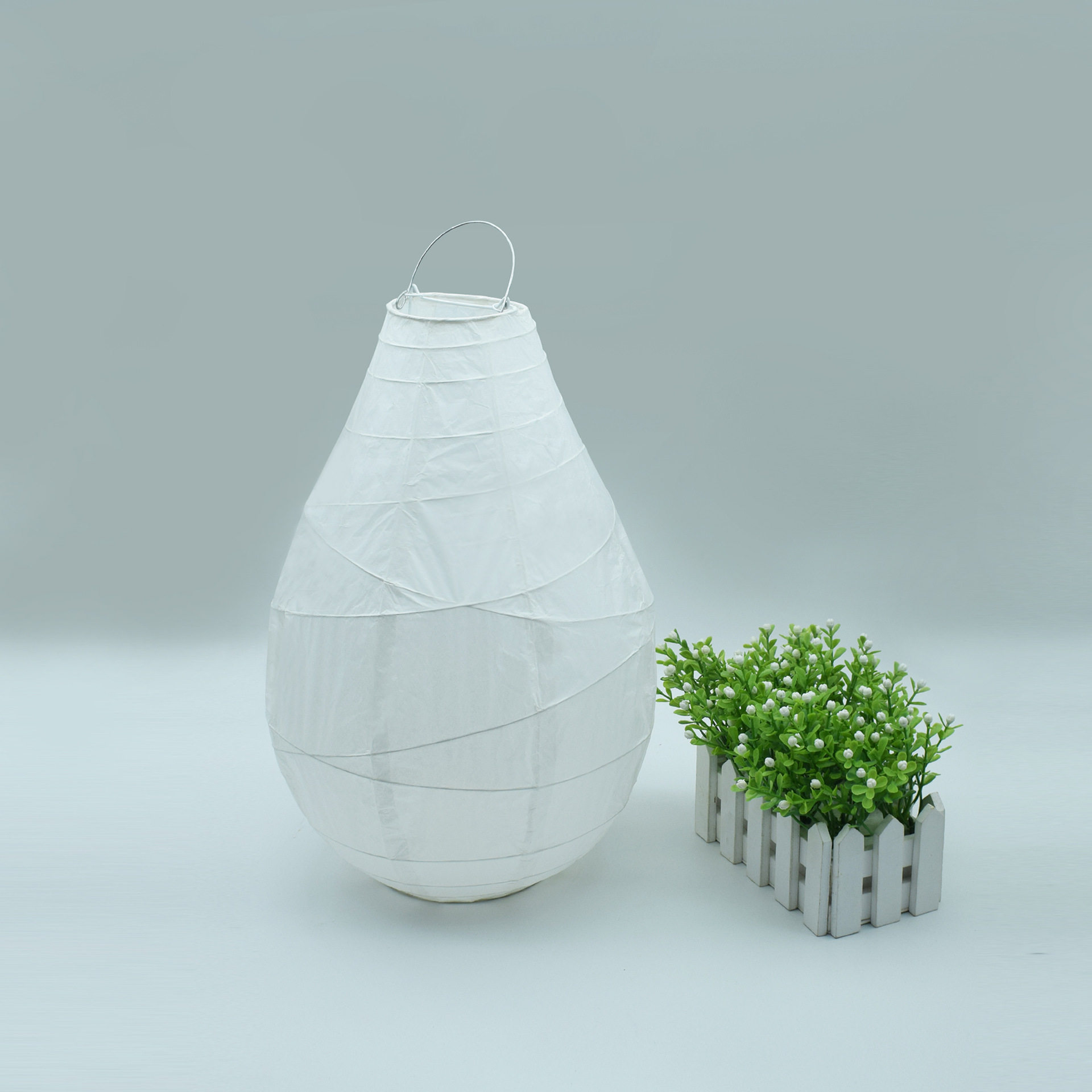 Special-Shaped Paper Lanterns, Drop-Shaped Lanterns, Scandinavian Simple Style Holiday Decorations, Paper Art Decorations, Hanging Decorations